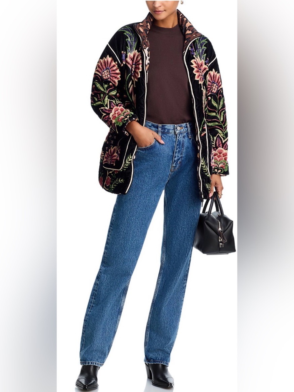 FARM Rio Reversible Marvelous Garden Puffer Jacket - Picture 4 of 15